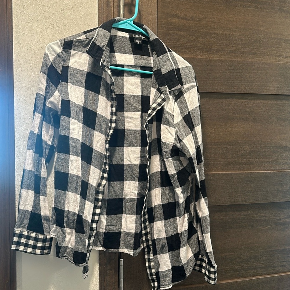 Large Charlie Page Flannel